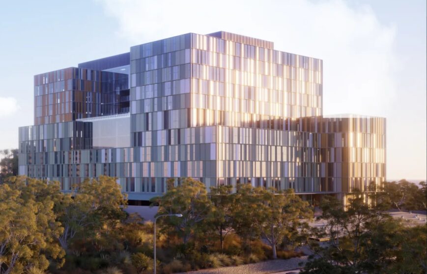 Artist impression of the New Women and Babies Hospital