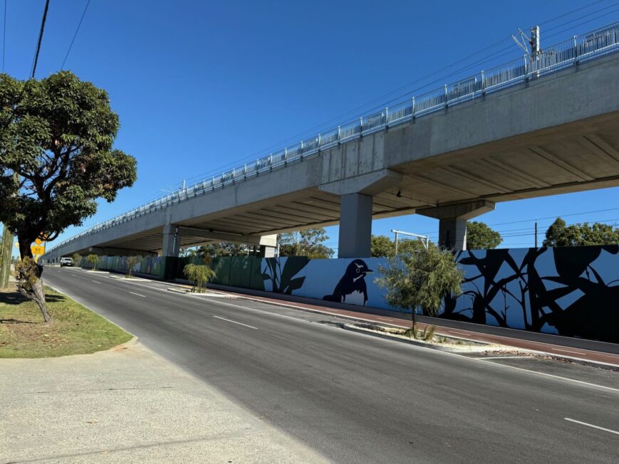 Bayswater Viaduct, Morley to Ellenbrook Line, photograph 1