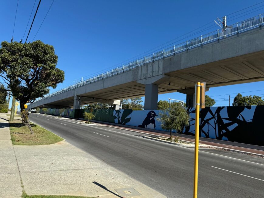 Bayswater Viaduct, Morley to Ellenbrook Line, photograph 2
